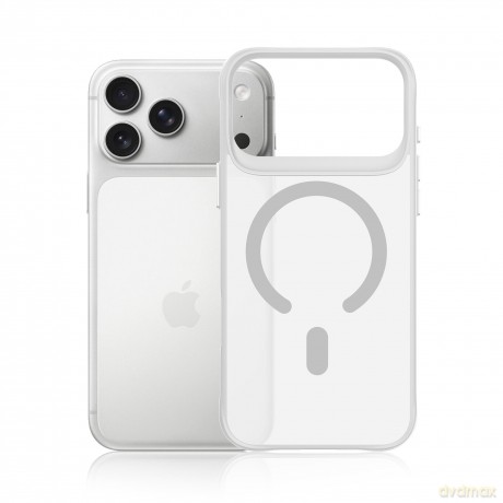 Apple iPhone 17 Pro Max - 3mk Smoke MagCase White