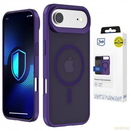 Apple iPhone Air - 3mk Smoke MagCase Purple