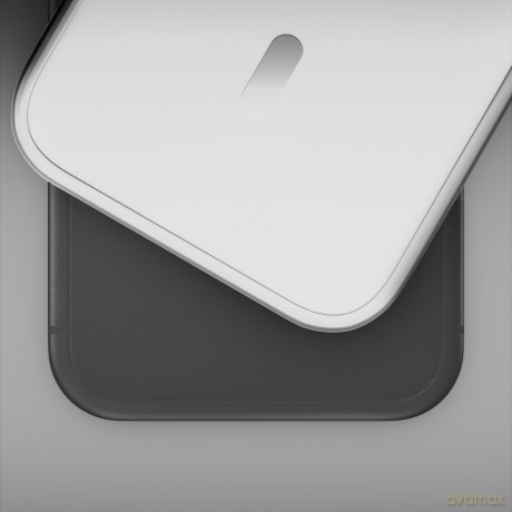 Apple iPhone Air - 3mk Smoke MagCase White