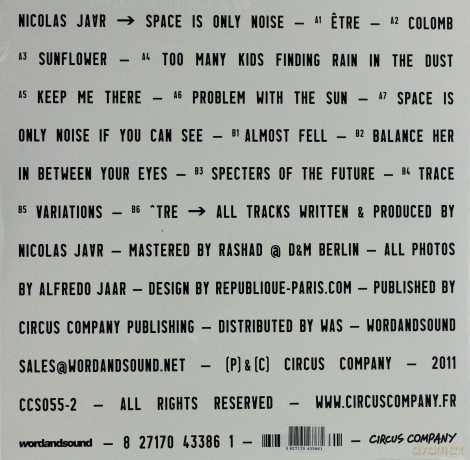 Nicolas Jaar: Space Is Only Noise [Winyl]