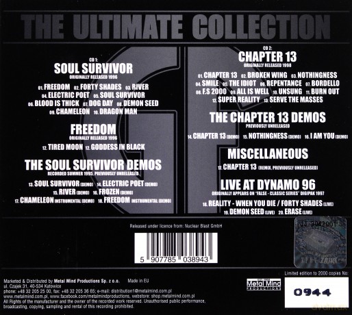 Gorefest: Soul Survivor + Chapter 13 [2CD]