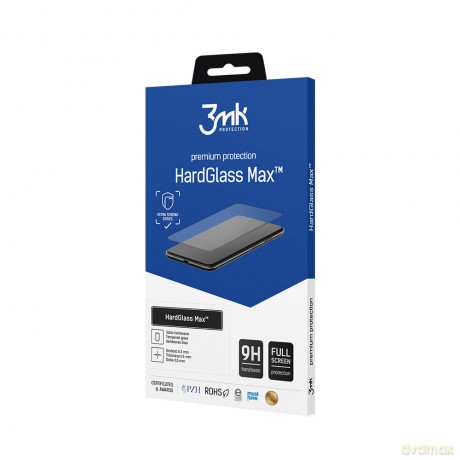Samsung Galaxy A21 - 3mk HardGlass Max Black