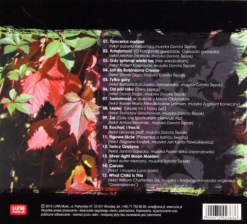 Ślęzak Dorota: Tańczę [CD]
