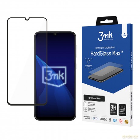 Samsung Galaxy A30s - 3mk HardGlass Max Black