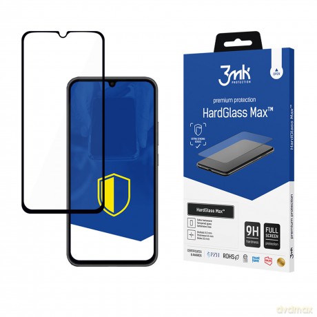 Samsung Galaxy A34 5G - 3mk HardGlass Max Black