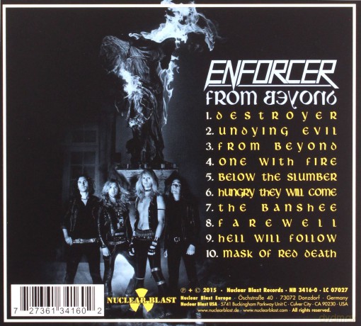 Enforcer: From Beyond [CD]