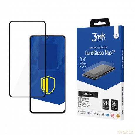 Samsung Galaxy S21+ 5G - 3mk HardGlass Max Black