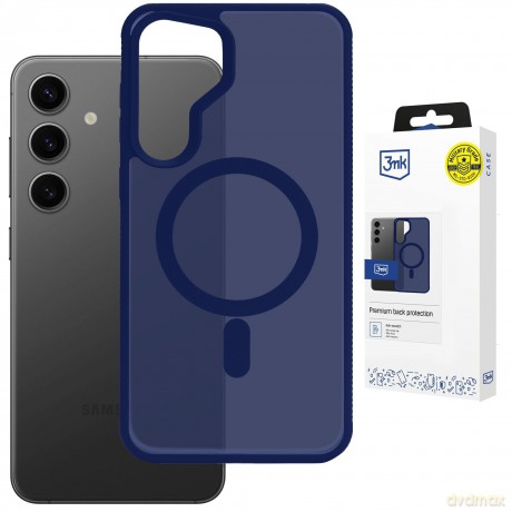 Samsung Galaxy S25 - 3mk Smoke MagCase Blue