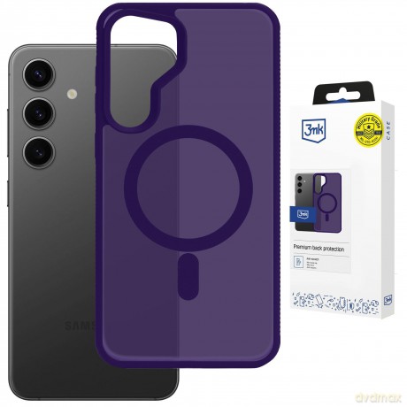 Samsung Galaxy S25 - 3mk Smoke MagCase Purple