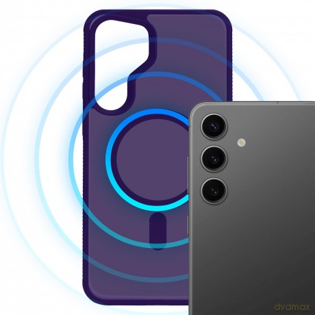 Samsung Galaxy S25 - 3mk Smoke MagCase Purple
