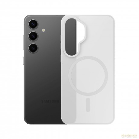 Samsung Galaxy S25 - 3mk Smoke MagCase White