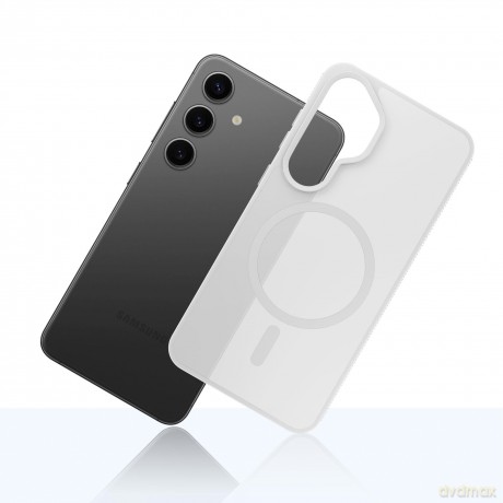 Samsung Galaxy S25 - 3mk Smoke MagCase White