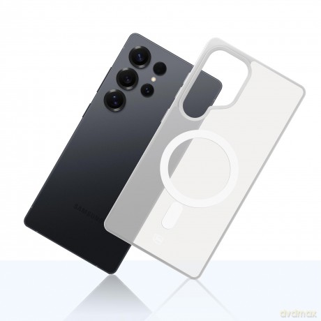 Samsung Galaxy S25 Ultra - 3mk Smoke MagCase White