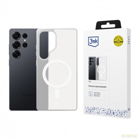 Samsung Galaxy S25 Ultra - 3mk Smoke MagCase White