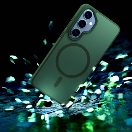 Samsung Galaxy S26 - 3mk Smoke MagCase Green