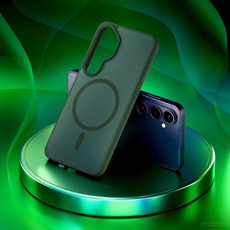 Samsung Galaxy S26 - 3mk Smoke MagCase Green
