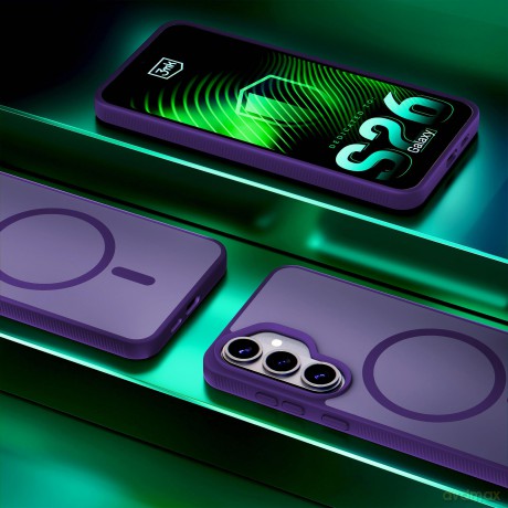 Samsung Galaxy S26 - 3mk Smoke MagCase Purple