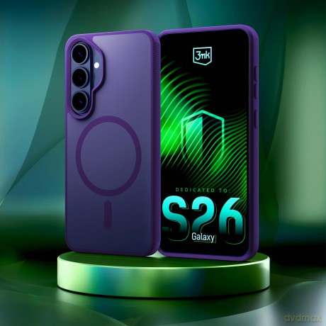 Samsung Galaxy S26 - 3mk Smoke MagCase Purple