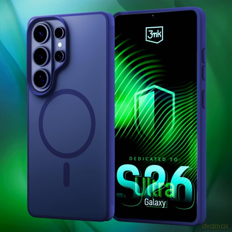 Samsung Galaxy S26 Ultra - 3mk Smoke MagCase Blue