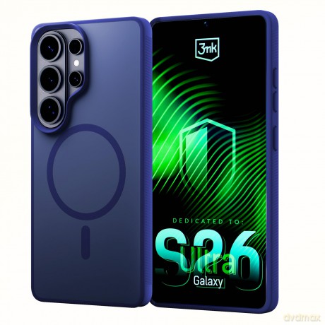Samsung Galaxy S26 Ultra - 3mk Smoke MagCase Blue