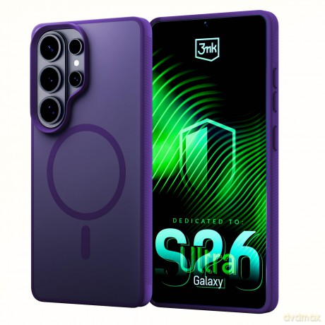 Samsung Galaxy S26 Ultra - 3mk Smoke MagCase Purple