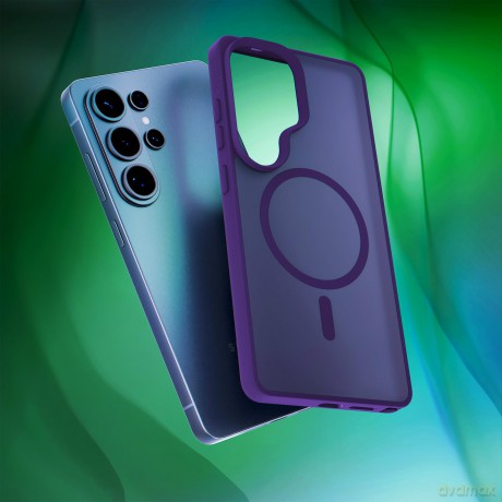 Samsung Galaxy S26 Ultra - 3mk Smoke MagCase Purple