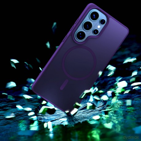 Samsung Galaxy S26 Ultra - 3mk Smoke MagCase Purple
