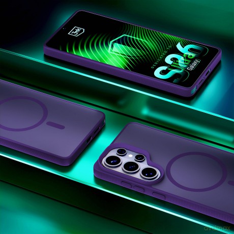 Samsung Galaxy S26 Ultra - 3mk Smoke MagCase Purple