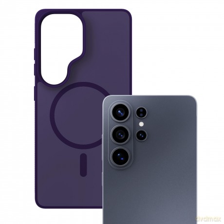 Samsung Galaxy S26 Ultra - 3mk Smoke MagCase Purple