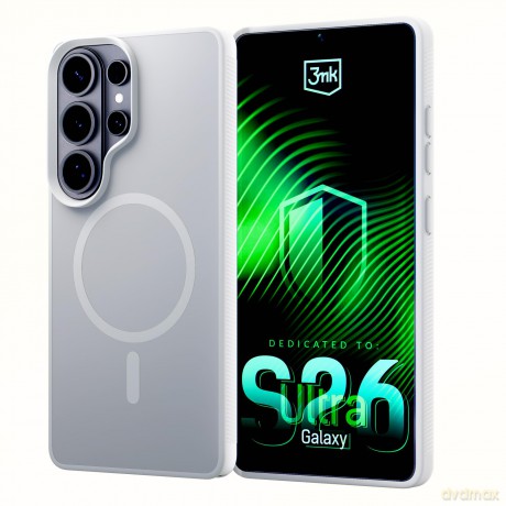 Samsung Galaxy S26 Ultra - 3mk Smoke MagCase White