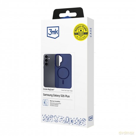 Samsung Galaxy S26+ - 3mk Smoke MagCase Blue