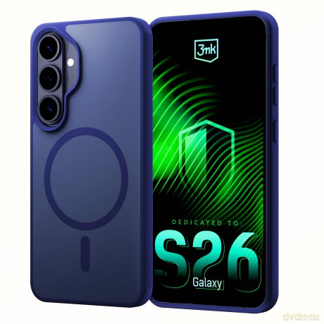 Samsung Galaxy S26+ - 3mk Smoke MagCase Blue
