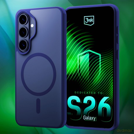 Samsung Galaxy S26+ - 3mk Smoke MagCase Blue