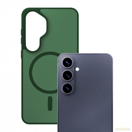 Samsung Galaxy S26+ - 3mk Smoke MagCase Green