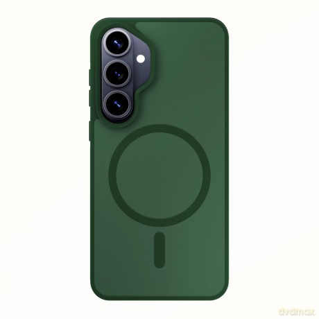 Samsung Galaxy S26+ - 3mk Smoke MagCase Green