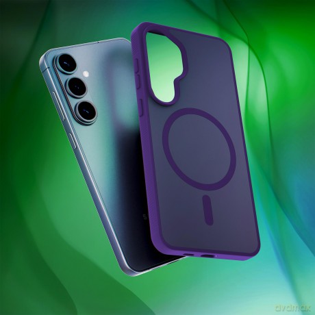 Samsung Galaxy S26+ - 3mk Smoke MagCase Purple