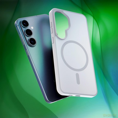 Samsung Galaxy S26+ - 3mk Smoke MagCase White