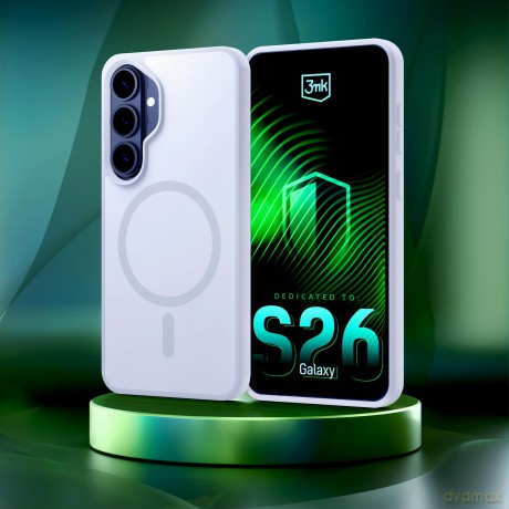 Samsung Galaxy S26+ - 3mk Smoke MagCase White