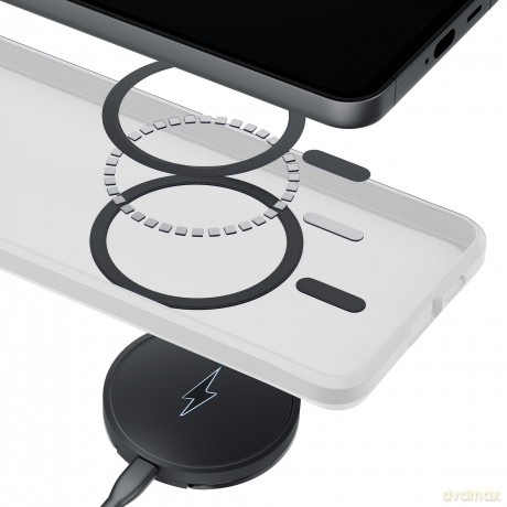 Samsung Galaxy S26+ - 3mk Smoke MagCase White