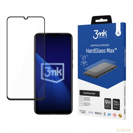 Xiaomi Redmi Note 7 - 3mk HardGlass Max Black