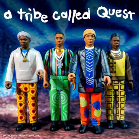 A Tribe Called Quest: A Tribe Called Quest Reaction Figures Wave 1 Peoples Instinctive Travels And The Paths Of Rhythm (4-Pack)