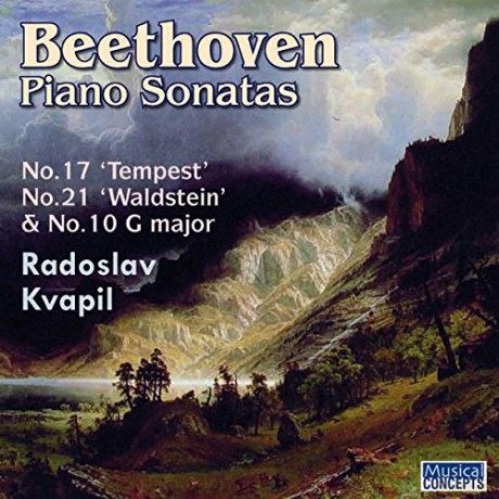 Radoslav Kvapil: Beethoven Piano Sonatas 10. 17. 21 [CD]