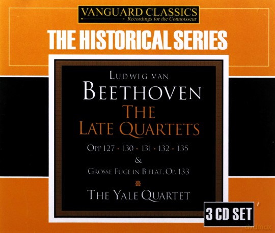 Yale String Quartet: Beethoven: Late String Quartets Opp. 127. 130. 131. 132. 133. 135 [CD]