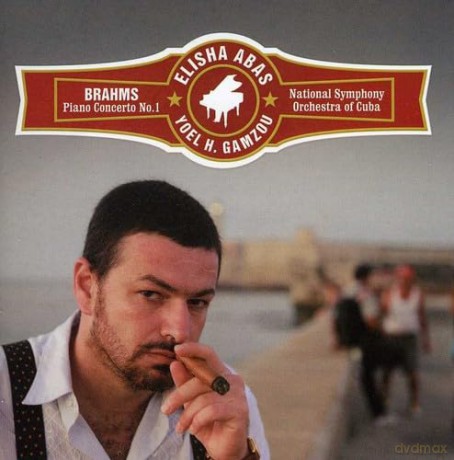 Elisha Abas: Brahms Piano Concerto #1 [CD]