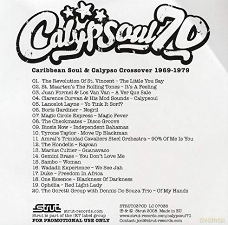 Calypsoul 70 - Caribbean Soul 1969-1979 [CD]
