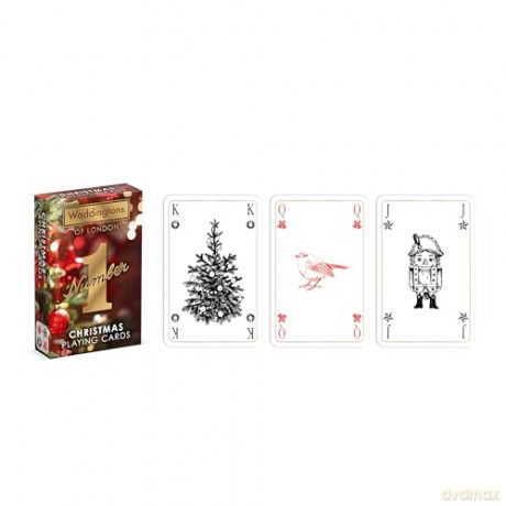 Christmas: Christmas Waddingtons Number 1 Playing Cards
