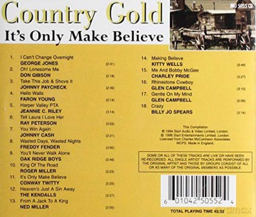 Country Gold - Its Only Make Believe [CD]