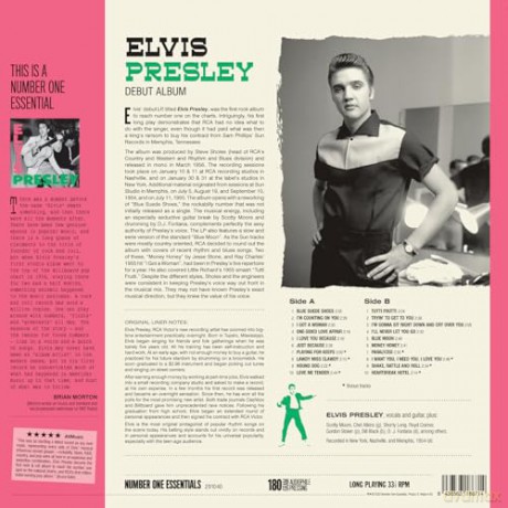 Elvis Presley: Debut Album (+8 Bonus Tracks) (Limited) [Winyl]