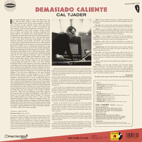 Cal Tjader: Demasiado Caliente (+1 Bonus Track) (Limited) [Winyl]
