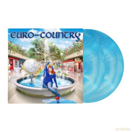 Cmat: Euro-Country - Cloudy Blue Vinyl [Winyl]